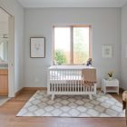 Home Baby With Airy Home Baby Nursery Featured With Private Bathroom And Furnished With Boy Crib Bedding And Bedside Kids Room Vivacious Boys Crib Bedding Sets Applied In Modern Vintage Interior