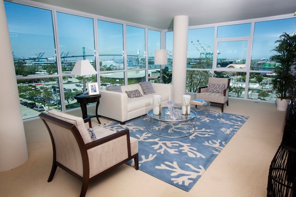 View Of Apartment Amazing View Of The Dwellatvue Apartment With White Sofa And Wooden Chairs Near The Rounded Tables Decoration Amazing Elegant Dwelling For Fantastic Modern Home Tour