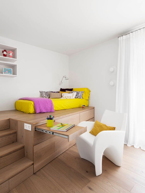 Contemporary Kids Bedroom Appealing Contemporary Kids Bedroom Using Bedroom Furniture For Teenage Girls Installed On Wooden Tiled Floor And White Drapes Bedroom 30 Creative And Colorful Teenage Bedroom Ideas For Beautiful Girls