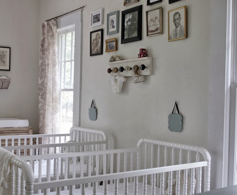 White Themed Interior Bright White Themed Baby Nursery Interior Involving White Best Baby Cribs For Twin Decorated With Portraits Kids Room Marvelous Best Baby Cribs Designed In Twins Model For Small Room