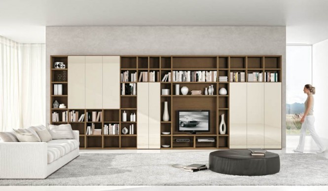 Shelves Brown Furniture Captivating Shelves Brown And Cream Furniture Made From Wooden Material And Modern Small Sofa Design Ideas Living Room Adorable Modern Living Room For Stylish Young People Mansion