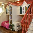 Chat Room Maximized Cheerful Chat Room For Kids Maximized With Kids Toy House Completed With Stairs Storage Secret Chamber And Slide Kids Room Engaging Chat Room For Kids Activities And Decorations Ideas