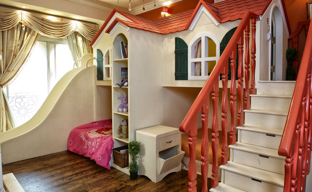 Chat Room Maximized Cheerful Chat Room For Kids Maximized With Kids Toy House Completed With Stairs Storage Secret Chamber And Slide Kids Room Engaging Chat Room For Kids Activities And Decorations Ideas