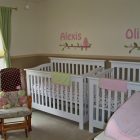 Baby Nursery White Classic Baby Nursery Idea Involving White Painted Best Cribs Integrating White Bedspread With Small Pattern Kids Room Chic Best Cribs Of Classic Chalet Designed In Vintage Decoration