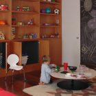 Chat Room Maximized Cool Chat Room For Kids Maximized In Living Room With Additional Built In Wall Cabinets And Coffee Table On Rug Kids Room Engaging Chat Room For Kids Activities And Decorations Ideas