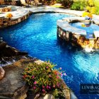 Spa Pool Natural Cozy Spa Pool Near The Natural Pool Another Fine Project By Lewis Aquatech With Stone Waterfall Dream Homes Magnificent Outdoor Swimming Pool With Sensational Backyard And Patio