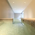 Combination Of And Creative Combination Of Clear Water And Unique Tile Create Fresh And Vary Sense In Private House Interior Design Dream Homes Creative Contemporary House With Stylish Indoor Pools