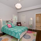 Cool Rooms Emphasizing Eclectic Cool Rooms For Girls Emphasizing The Turquoise Textured Bedspread Over The Double Bed With Unique Pendant Bedroom 30 Creative And Colorful Teenage Bedroom Ideas For Beautiful Girls