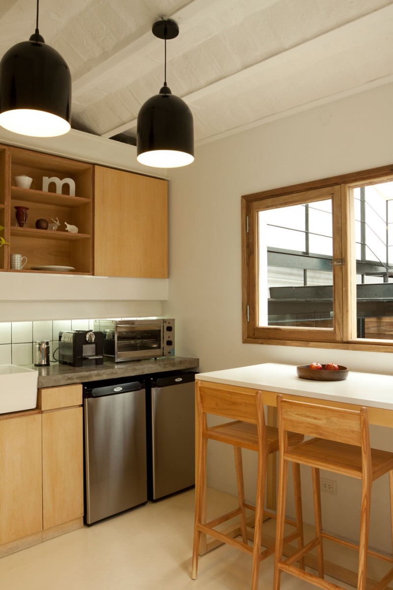 Black Lamps Animal Fantastic Black Lamps In The Animal Music Studio Kitchen With Wooden Stools And Wooden Bar Under White Ceiling Decoration Trendy And Fascinating Office Design Of The Animal Music Project