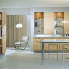 Kitchen Lighting Lamp Interesting Kitchen Lighting Using Hanging Lamp And Curved Standing Lamp Beside Lounge On White Marble Glossy Floor Kitchens Various French Kitchen Styles In Pretty Layout