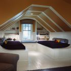 Chat Room Located Inviting Chat Room For Kids Located On Attic Floor Displaying Uncommon Shape Of Ceiling And Wall With Twin Beds Kids Room Engaging Chat Room For Kids Activities And Decorations Ideas