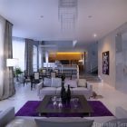 Purple And Room Lavish Purple And White Living Room Design Interior Used Modern Furniture In Feminine Touch For Inspiration Living Room Stunning Minimalist Living Room For Your Fresh Home Interiors