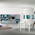 Shelves Grey Furniture Marvelous Shelves Grey And Turquoise Furniture Design In Modern Small Shaped Ideas And Minimalist Chair Decoration Ideas For Inspiration Living Room Adorable Modern Living Room For Stylish Young People Mansion