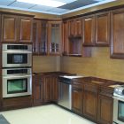 Kitchen Cupboards Dark Mesmerizing Kitchen Cupboards Ideas In Dark Brown Color Combined With Modern Stone Backsplash Design In Traditional Modern Interior Kitchens Savvy Kitchen Cupboards Ideas For Minimalist Space