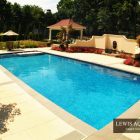 Pool Another By Minimalist Pool Another Fine Project By Lewis Aquatech In Back Yard With Cozy Sitting Area And Natural Landscape Dream Homes Magnificent Outdoor Swimming Pool With Sensational Backyard And Patio