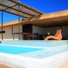 Swimming Pool Turquoise Overflowed Swimming Pool Water In Turquoise Color Giving Fresh Accent Into House Exterior Of Lovely Santos Dream Homes Stunning Holiday Home With Exquisite Concrete Pools