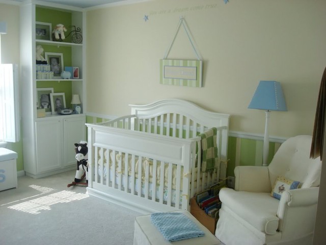 White And Painted Simple White And Light Green Painted Baby Room With White Custom Crib Bedding Coupled With Lounge Kids Room Eye Catching Custom Crib Bedding In Minimalist And Colorful Scheme