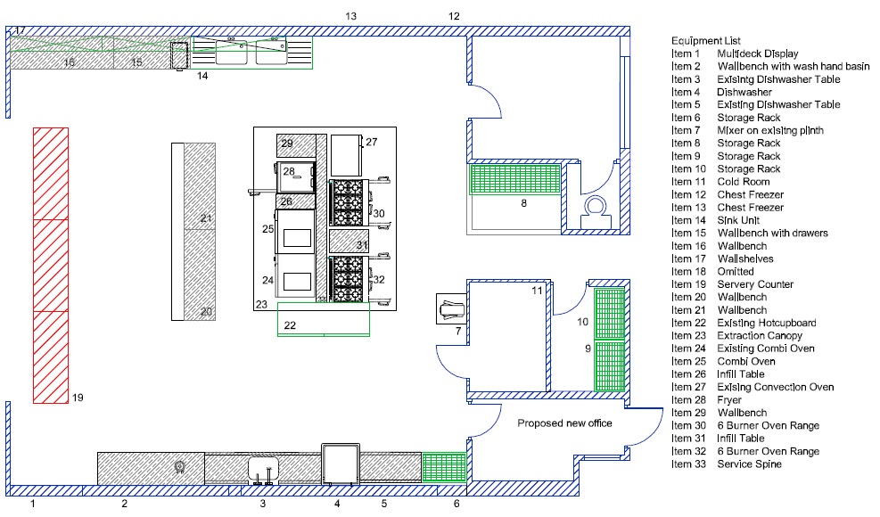 Commercial Kitchen With Spacious Commercial Kitchen Design Plan With New Idea And Conceptual Decor For Modern Interior Decoration Style For Inspiration Kitchens Stylish Commercial Kitchen Design In Sophisticated Arrangement