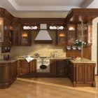 Kitchen Cupboard In Stunning Kitchen Cupboard Design Idea In Small Space With Dark Brown Color Decor In Traditional Interior Style For Inspiration Kitchens Stylish Kitchen Cupboards Design For Minimalist Kitchen Appearance