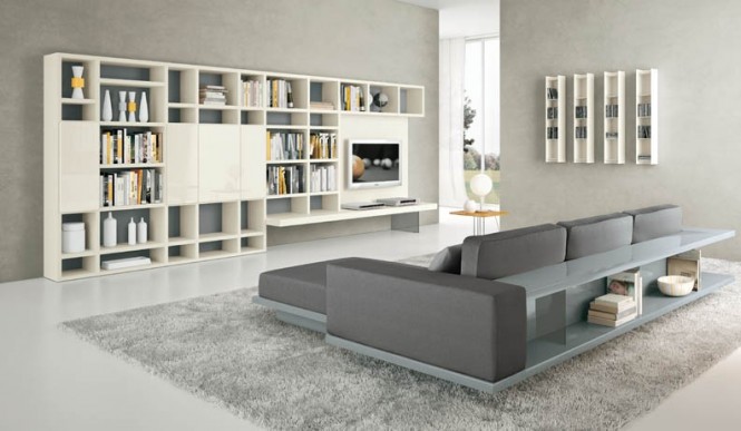 Shelves White Furniture Stunning Shelves White With Grey Furniture Design Used Modern Style Combined With Grey Sofa Decoration Ideas For Inspiration Living Room Adorable Modern Living Room For Stylish Young People Mansion