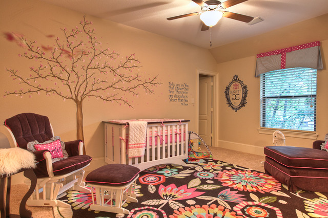 Baby Brown Girl Sweet Baby Brown Themed Baby Girl Nursery Idea With White Baby Crib Sets Coupled With Lounge And Table Kids Room  Classy Baby Crib Sets For Contemporary And Eclectic Interior Design