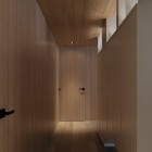 Narrowed Home Covered Tight Narrowed Home Indoor Entryway Covered By Wood Abundance Attached On Wall Ceiling And Floor With Ventilation Decoration Awesome Neutral Room Designs In Beige Color Combinations (+12 New Images)