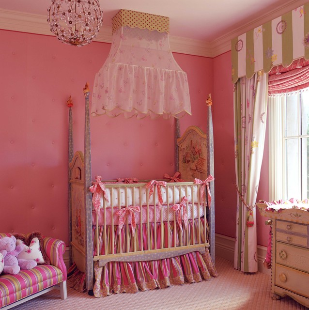 Baby Girl Involving Traditional Baby Girl Nursery Interior Involving Unique High Four Post Baby Girl Crib Bedding With Canopy Kids Room Stunning Baby Girl Crib Bedding Designed In Magenta Color Interior