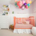 White And Painted Traditional White And Soft Pink Painted Home Baby Nursery Decorated With Colorful Lanterns And White Crib Sheet Kids Room Astonishing Crib Sheet For Baby In Small Minimalist Room