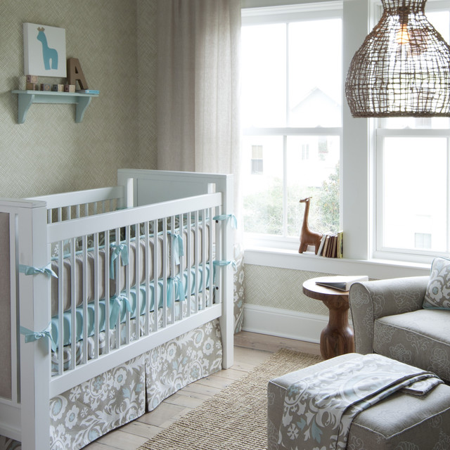 Blue And Skirts Transitional Blue And White Crib Skirts With Patterned Bottom To Match Patterned Blanket On Grey Foot Rest Furniture Magnificent Crib Skirts Designed In Modern Style Made From Wood
