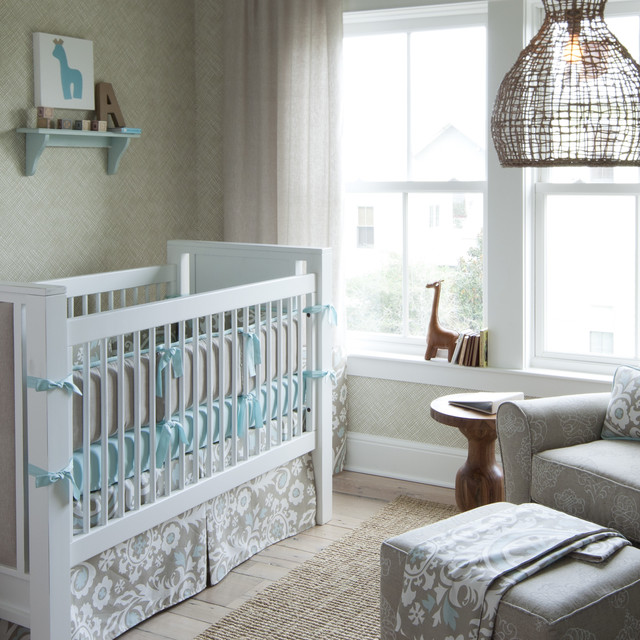 Blue And Skirts Transitional Blue And White Crib Skirts With Patterned Bottom To Match Patterned Blanket On Grey Foot Rest Bedroom Magnificent Crib Skirts Designed In Modern Style Made From Wood