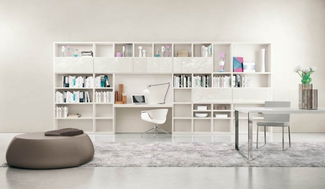 Shelves White Modern Vivacious Shelves White Furniture In Modern Design Combined With Small Study Room Space In Minimalist Decoration Ideas Living Room Adorable Modern Living Room For Stylish Young People Mansion