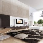 White Tiled Design Vivacious White Tiled Living Room Design Interior With Modern Sofa Furniture In Minimalist Decoration Ideas For Home Inspiration Living Room Stunning Minimalist Living Room For Your Fresh Home Interiors