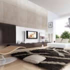 White Tiled Design Vivacious White Tiled Living Room Design Interior With Modern Sofa Furniture In Minimalist Decoration Ideas For Home Inspiration Living Room Stunning Minimalist Living Room For Your Fresh Home Interiors