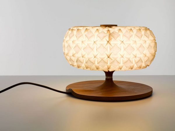Table Lamp Lamp Alight Table Lamp Of MOL Lamp Manufacturer With Brown Wooden Lamp Base And Patterned Lamp Shade Decoration Stunning Modern Light Fixture To Spice Up Your Creative Home