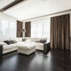 Interior Decoration Living Amazing Interior Decoration Of Taupe Living Room Including White Sofas With Brown Small Pillows And Versatile Coffee Table On Dark Marble Flooring Apartments Create An Elegant Modern Apartment With Ivory White Paint Colors