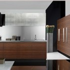 Ultra Modern Apply Astounding Ultra Modern Kitchen Designs Apply Dark Brown Painted Kitchen Islands With Metal Countertop And Cabinet From Tecnocucina Kitchens Elegant Modern Kitchen Design Collections Beautifying Kitchen Interior