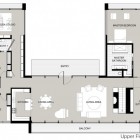 True Story Residence Attractive True Story New Canaan Residence Floor Plan Displaying All Part Of The House With Living Area Bedrooms And Guest Rooms Dream Homes Charming Modern House With Beautiful Courtyard And Structures