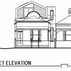 Home In Floor Awesome Home In Victoria Elevation Floor Plan Idea Involving Two Story Home Design With Arch Detail On Top Decoration Fresh House Decoration In Summer Theme