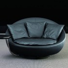 Lacoon By Created Black Lacoon By Jai Jalan Created In Leather Cover And Rounded Seat With Small Cushions And Extended Table Living Room Lovely Oval Modern Furniture For Casual Living Room Design
