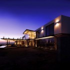 Lighting In Atem Bright Lighting In The Acill Atem House Exterior With Wide Lounge Space And Long Infinity Pool Dream Homes Luxurious And Elegant Modern Residence With Stunning Views Over The City