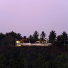 View By At Calm View By Stylish Cliff House At The Dark That Planters And Trees Surrounding The Building And Lamps Giving Clear The Area Dream Homes Spectacular Modern Cliff House With Great Open Infinity Pools