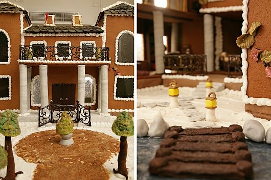 Christmas Decoration Most Captivating Christmas Decoration Using World Most Expensive Gingerbread House Looks Like The Real Classic Living Space Decoration Adorable House Decoration In Gingerbread House For Special Christmas