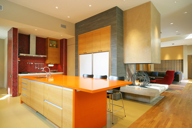 Kitchen Cupboards From Cool Kitchen Cupboards Ideas Made From Wood With Orange Countertop And Red Tile Backsplash Also Open Staircase Kitchens Deluxe Kitchen Cupboards Ideas With Enchanting Kitchen Designs