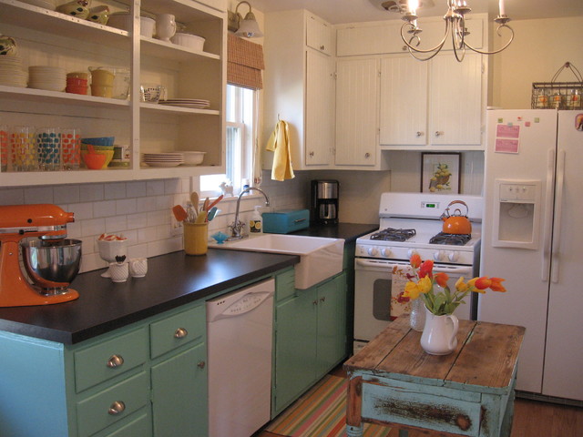 Kitchen Applied Green Eclectic Kitchen Applied White And Green Kitchen Cupboards Paint Also Open Storage With White Tile Backsplash Ideas Kitchens Fantastic Kitchen Cupboards Paint Ideas With Chic Cupboards Arrangements