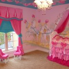 Pink And Baby Eclectic Pink And Turquoise Themed Baby Girl Nursery Interior With Pink And Magenta Crib Bedding For Girls Kids Room Charming Crib Bedding For Girls With Girlish Atmosphere