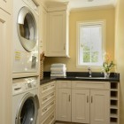 Craftsman Laundry With Elegant Craftsman Laundry Room Planner With Flashy White Storage And Dark Marble Countertop Sophisticated Washing Machine Lovely Fake Flower Interior Design Smart And Beautiful Laundry Rooms That Inspire Your Design Creativity
