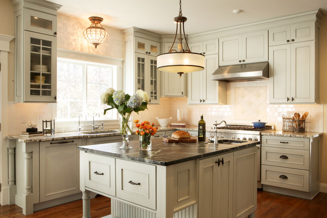 Farmhouse Kitchen Kitchen Exquisite Farmhouse Kitchen With Cheap Kitchen Cabinets Applied Round Pendant Lamp And Dark Granite Countertop Kitchens  Enchanting Cheap Kitchen Cabinets For Contemporary Kitchen Designs