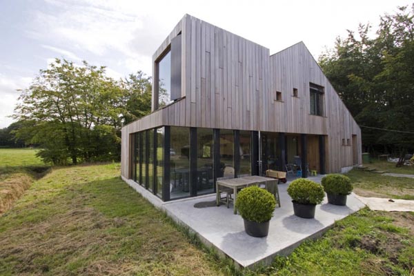 Chimney House Potted Fabulous Chimney House Construction With Potted Plants And Wooden Desk With Chairs On Terrace On Marble Floor Architecture  Elegant Chimney House With Striped Walls And Rectangular Floor Plans