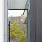 Wooden Glass Empty Fantastic Wooden Glass Roof In Empty Space Of The Zwischen Raum Residence Completed With Glass Door Dream Homes Elegant Black And White House Looking At The Exterior And Interior Design