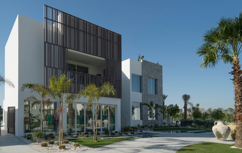 View By At Gravy View By The Reserve At Al Barari Residence With Planters And Glass Wall That Giving Nice The Decoration Decoration Magnificent Furniture And Unique Decoration In Sophisticated Villa